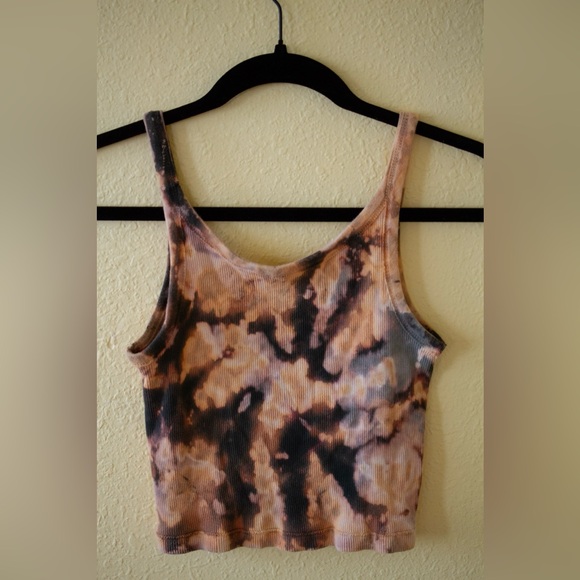 NWOT Bleach Dyed Brandy Melville Tank Top - Picture 5 of 8